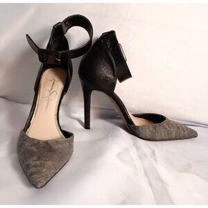 Jessica Simpson Camby Wide Ankle Strap Heels Women’s 6 Gorgeous Fashion